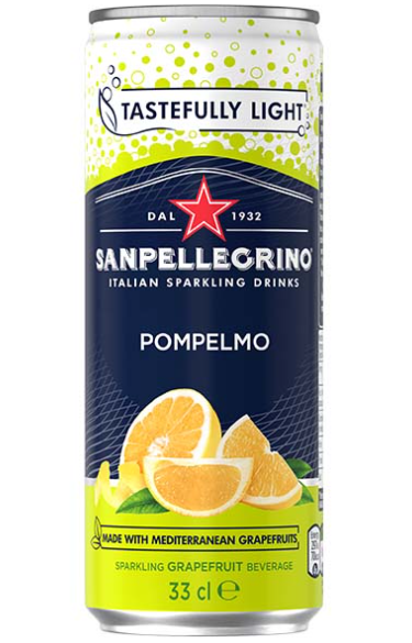 San Pellegrino Pompelmo (grapefruit)